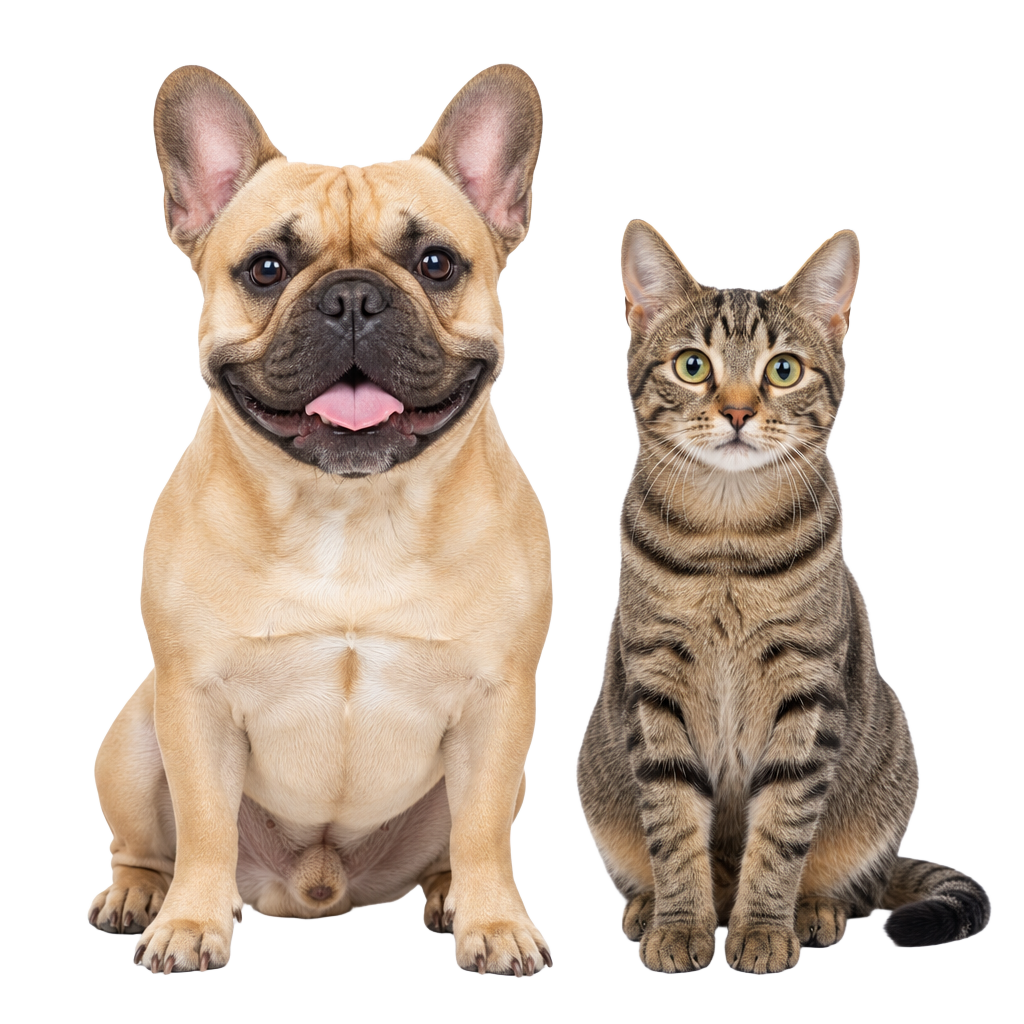 Hund und Katze – Patienten der Bravovet Tierarztpraxis am Gardasee